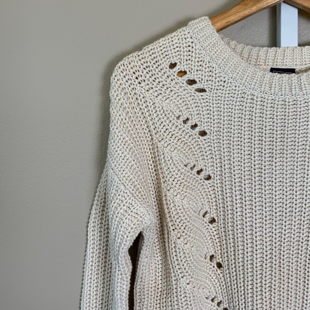 GAP Open Cable Ribbed Knit Sweater - Picture 5 of 16
